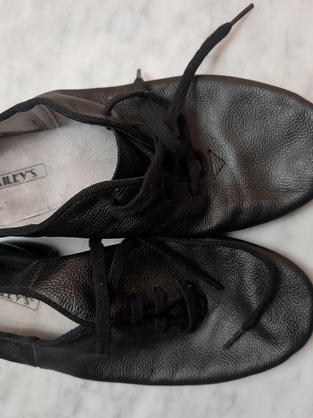 Black Leather Men's Irish Dance Shoes